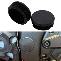 Tapas de cubierta de orificio de marco, juego de tapas de marco decorativo apto para motocicleta Kawasaki Z1000 Z1000SX z1000 Versys1000 2011-2021, 2 piezas