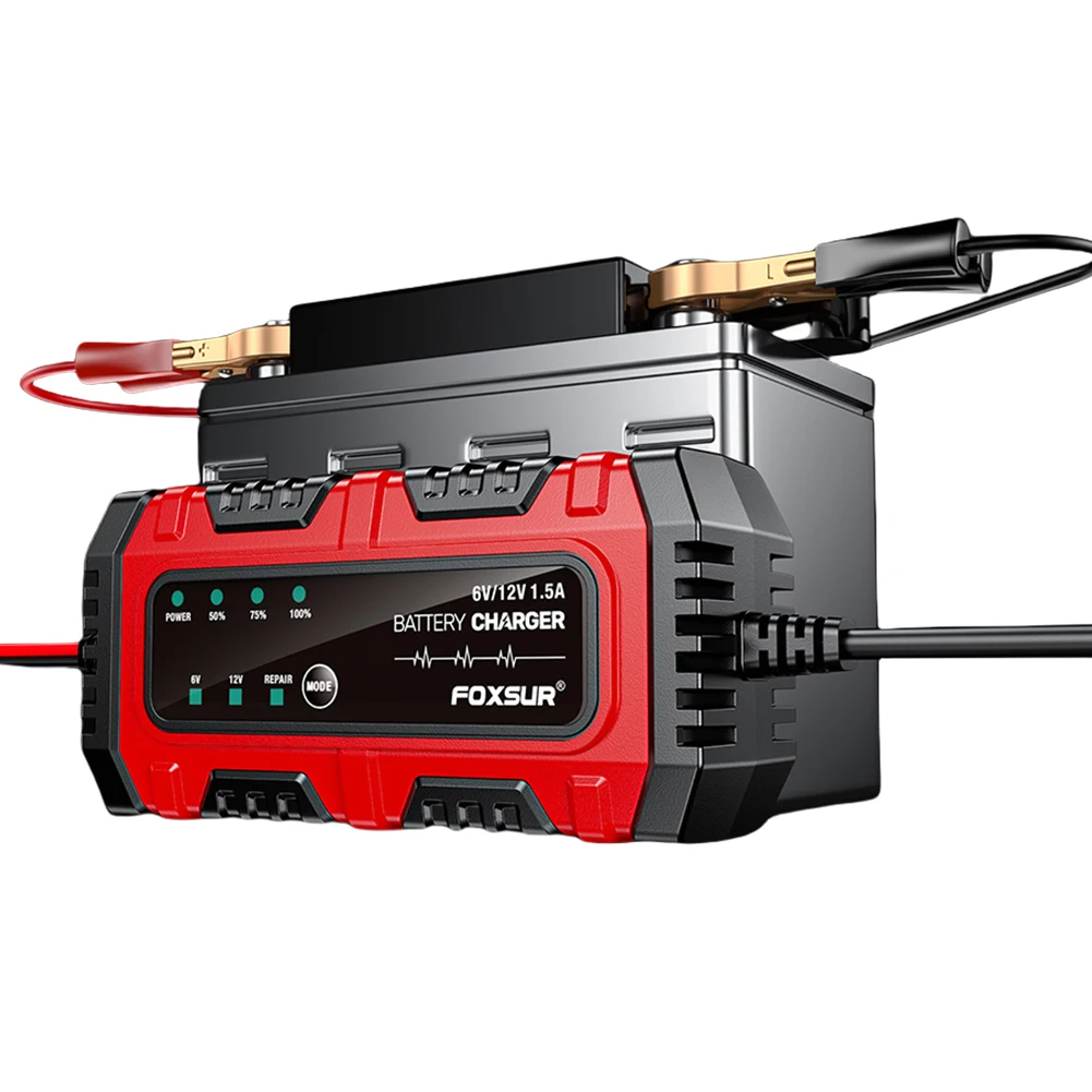 6V 12V 1.5A Moto Ba…