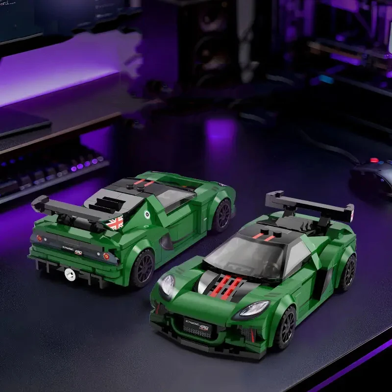 

Speed Car Construction Building Block 1:24 Scale England SuperCar Vehicle Exige Cup 430 Model Toy Supercar Collection For Gifts