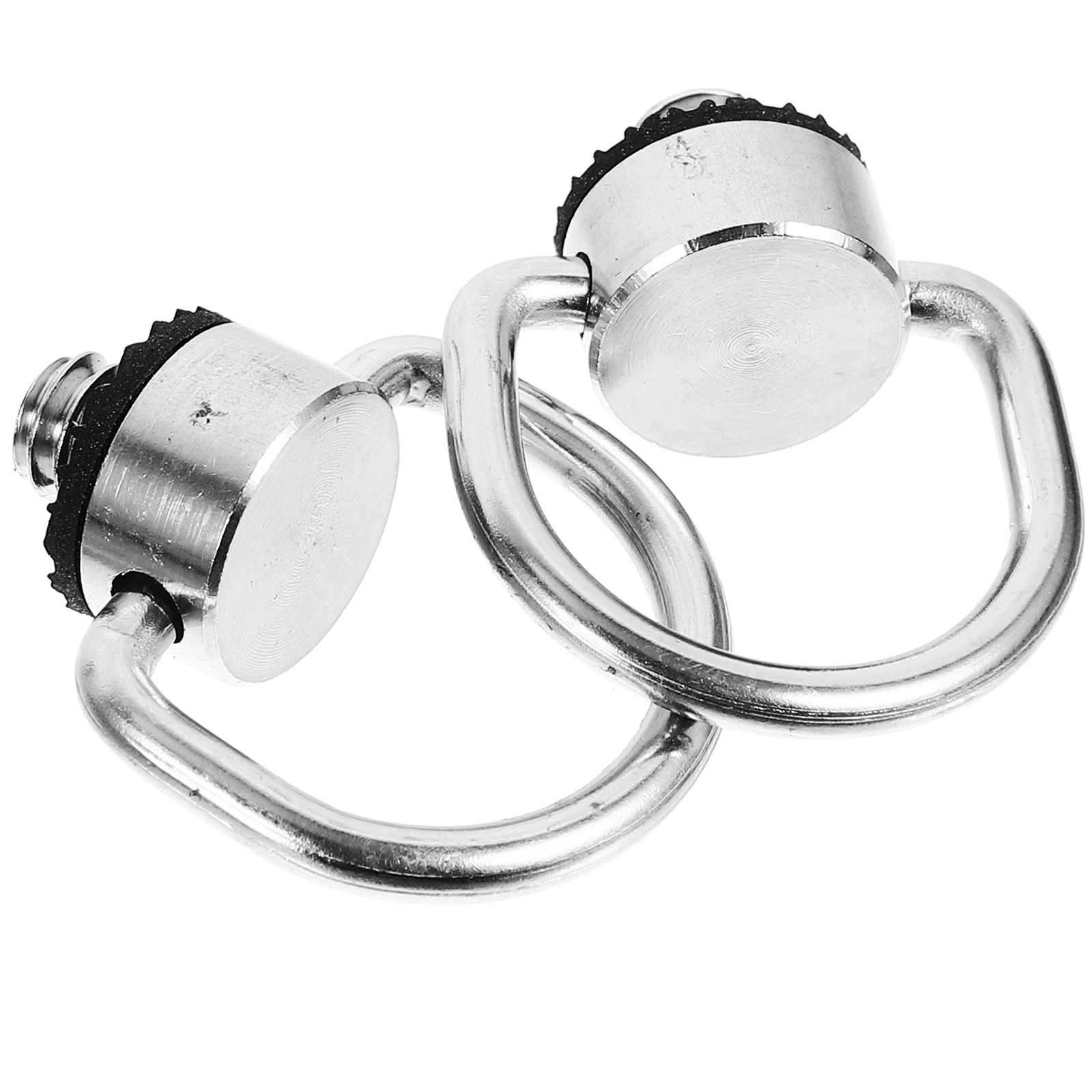 

2pcs 1/4-20 D-Ring Camera Stainless Steel 6.5mm Photography D-Ring Hinged D Ring Screw Ring Mounting Bracket Screw Accessory