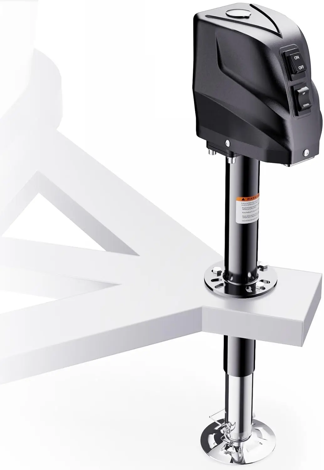 

5500-7500lbs Electric Trailer Jack, 23.2' Vertical Travel, 12V DC,for RV Trailer, Camper
