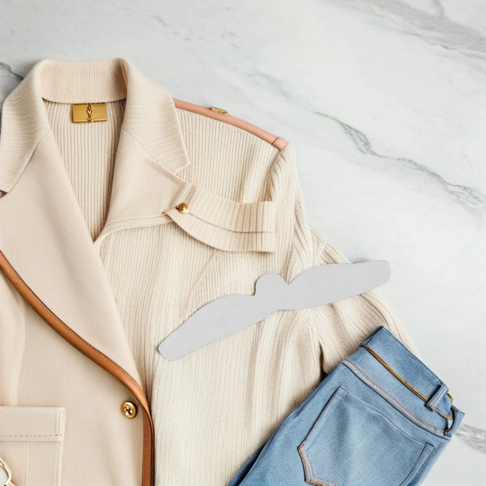 20 قطعة منصات عرق البطن القطن غير المنسوجة لينة امتصاص العرق بطانات تحت الملابس تجريب Sweatproof طفح الوقاية الجلد #1