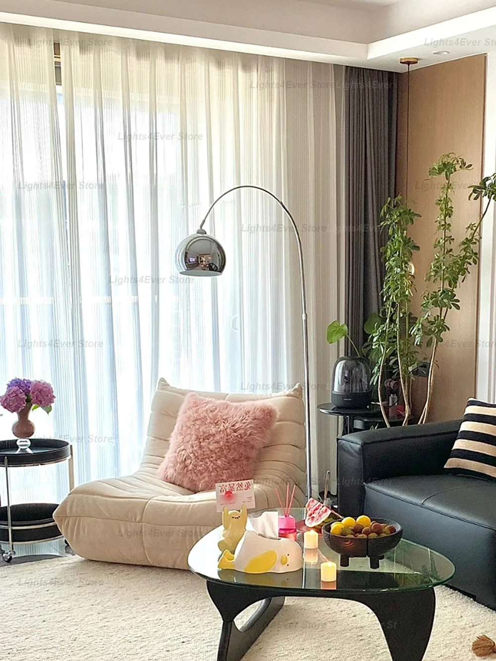 LED E27 Chrome Stainless Steel OZ0105 Floor Lamps Classical Home-applicants Elegant Indoor Light Wrm Home Decor