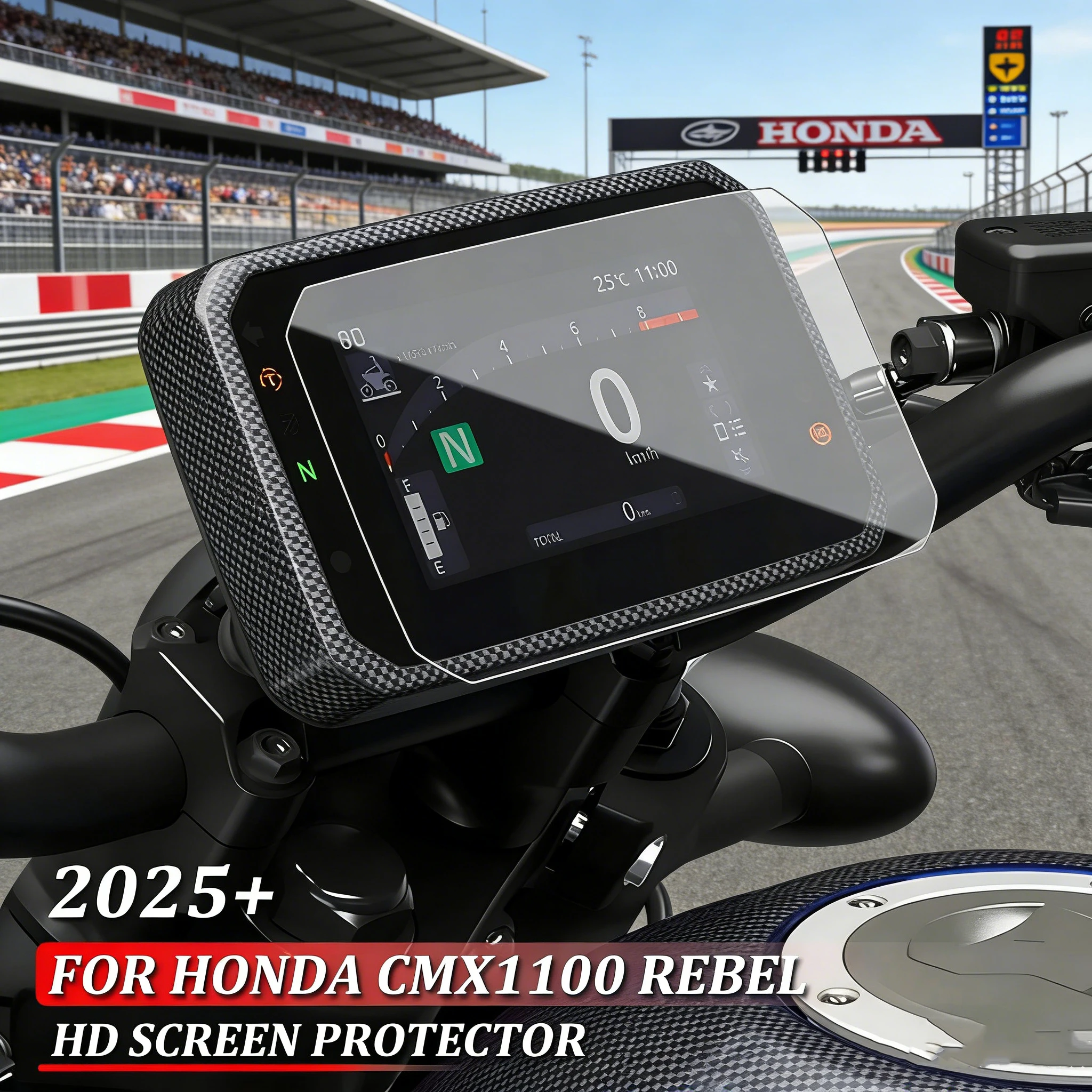 For Honda CMX1100 Rebel 2025- Motorcycle Accessories Instrument Anti-scratch Film CMX1100