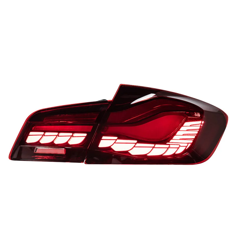 Suitable for BMW 5 Series F10 Tail Light Assembly 525 530 F18 Modified Dragon Scale LED Running Water Turn Signal