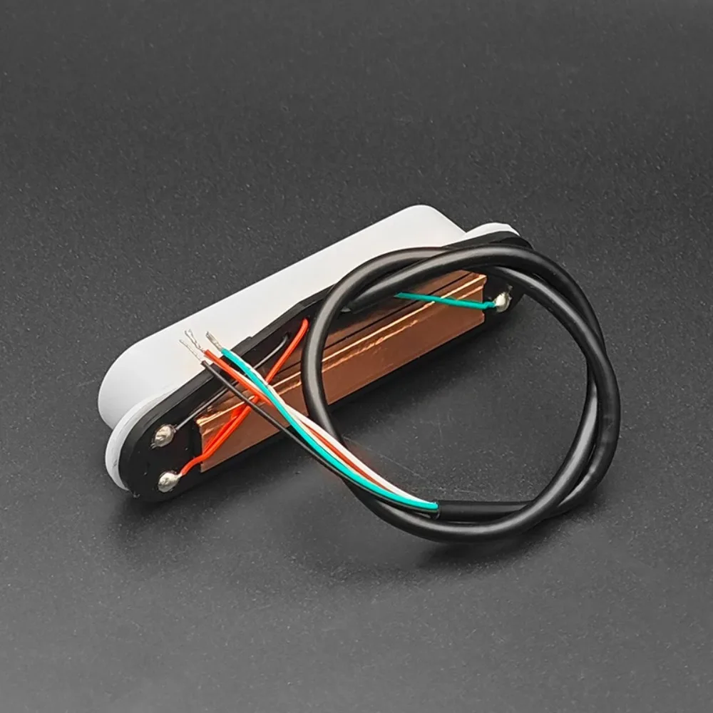 Mini Humbucker ST Single Coil Pickup 9K 4 Conducts 12 Adjustable Pole Piece Multi Colour Output Coil Splitting Guitar Pickup