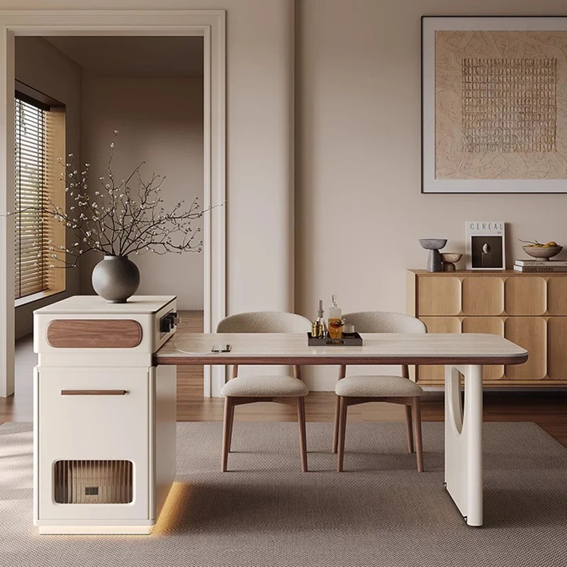 

Aesthetic Elegant Kitchen Island Italian Classic Premium Trendy Kitchen Island Artistic Design Cuisine Meuble Kitchen Furniture