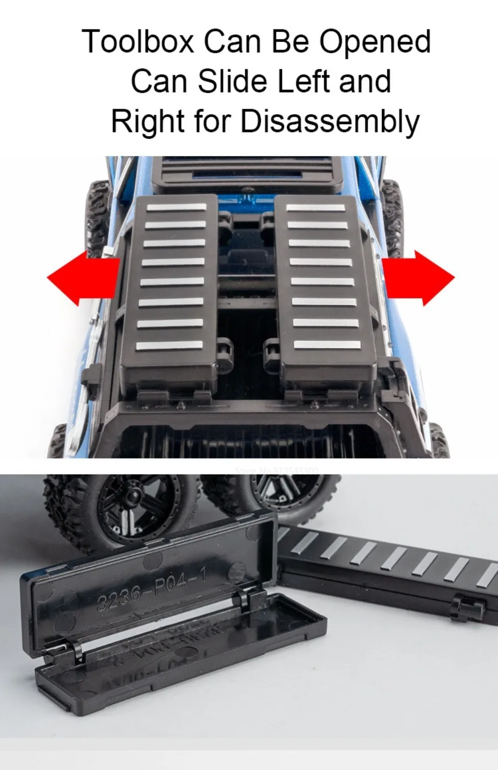 1:32 Mammoth Raptor F150 Legierung Modell Auto Spielzeug Sound Licht Diecast Metall Zurückziehen Off-road Pickup Modelle Sammlung Kinder geschenke – Detail 10