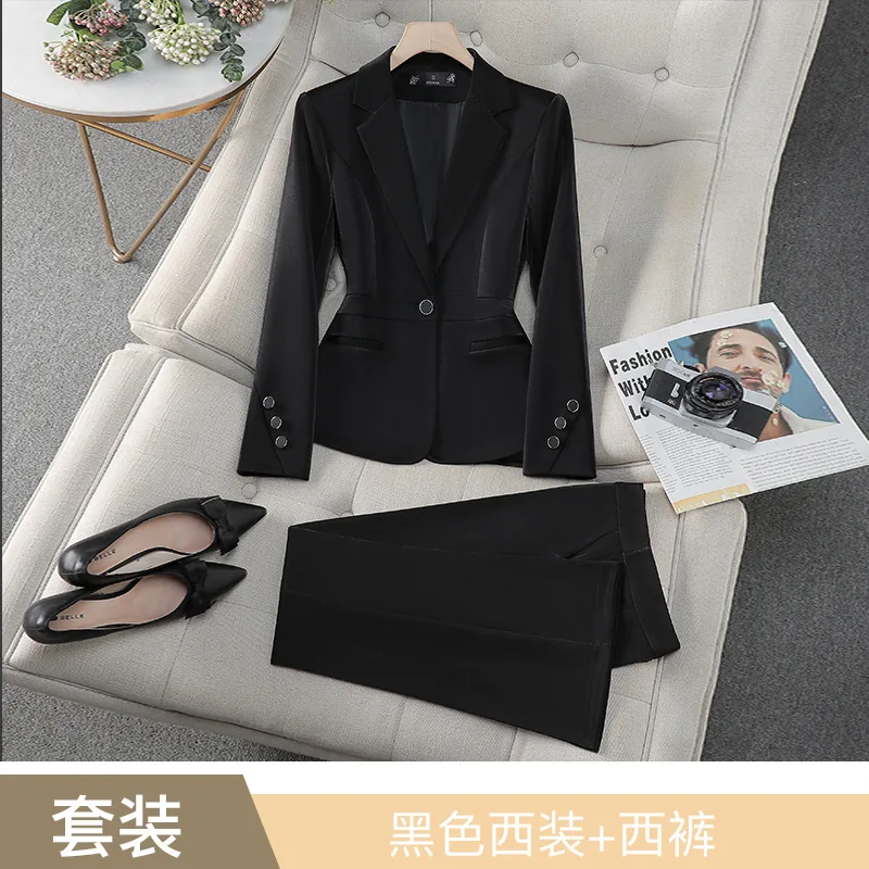 Black suit pants