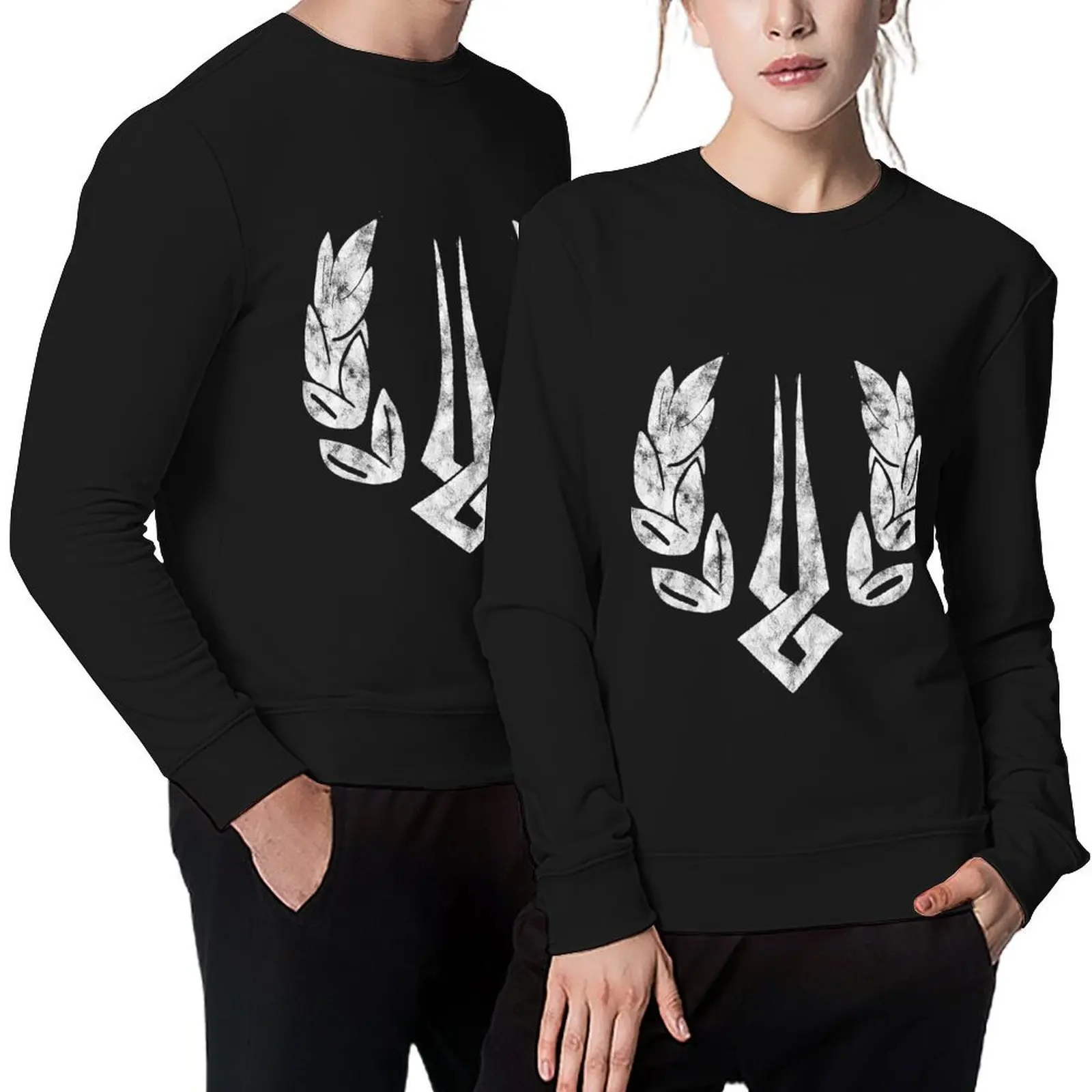 

Hades Game Distressed Logo Pullover mens designer clothes men's clothes autumn jacket men men's winter sweater men sweatshirt