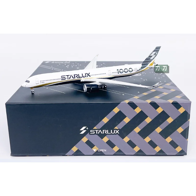 

NGT 1/400 Scale Starry Sky Airlines A350-1000 B-58551 Die-cast Alloy Aircraft Model Collectible Decorative Ornament