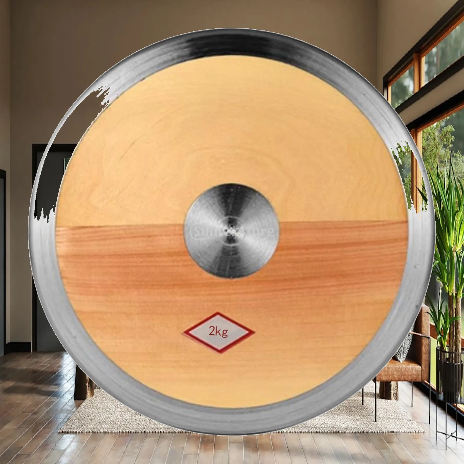 Athletic Throw Practice Discus Strong Wood Track and Field Disc for Beginners and Pro Training