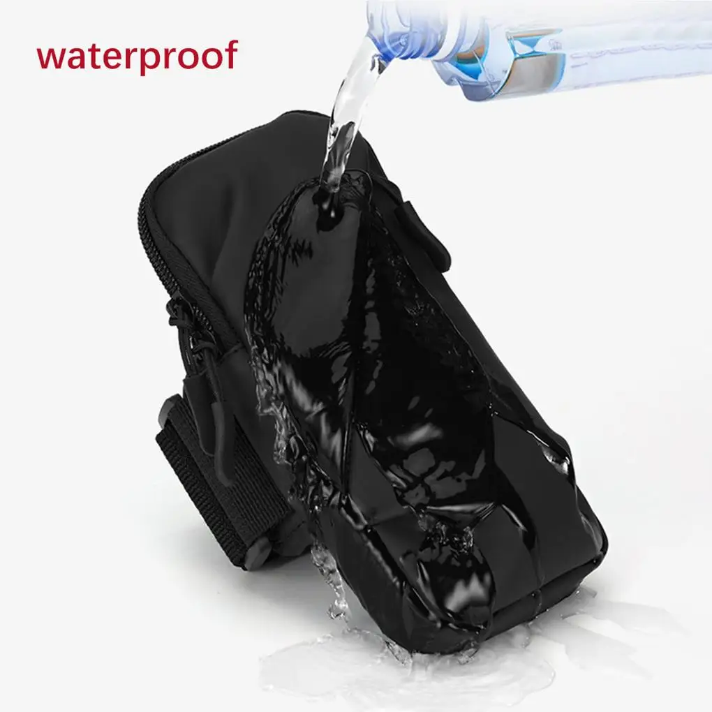 الهاتف المحمول الذراع حقيبة المشي لمسافات طويلة السفر الجري الركض قابل للتعديل كيس التخزين اللياقة البدنية تجريب حامل الهاتف المحمول