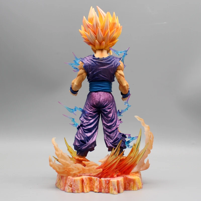 Dragon Ball Z Gohan Anime Figure Son Gohan Saiyan 2 Action Figures 26cm Pvc Statue Doll Collection Room Decora Model Toy Gifts