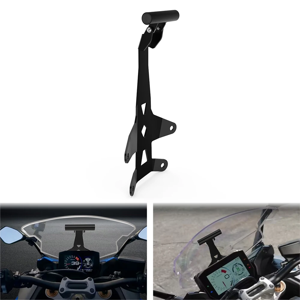 

Motorcycle GPS Mount Plate Navigation Bracket For Suzuki GSX-S1000 GT / GT Plus 2022 2023 2024 2025 Mobile Phone Support Holder
