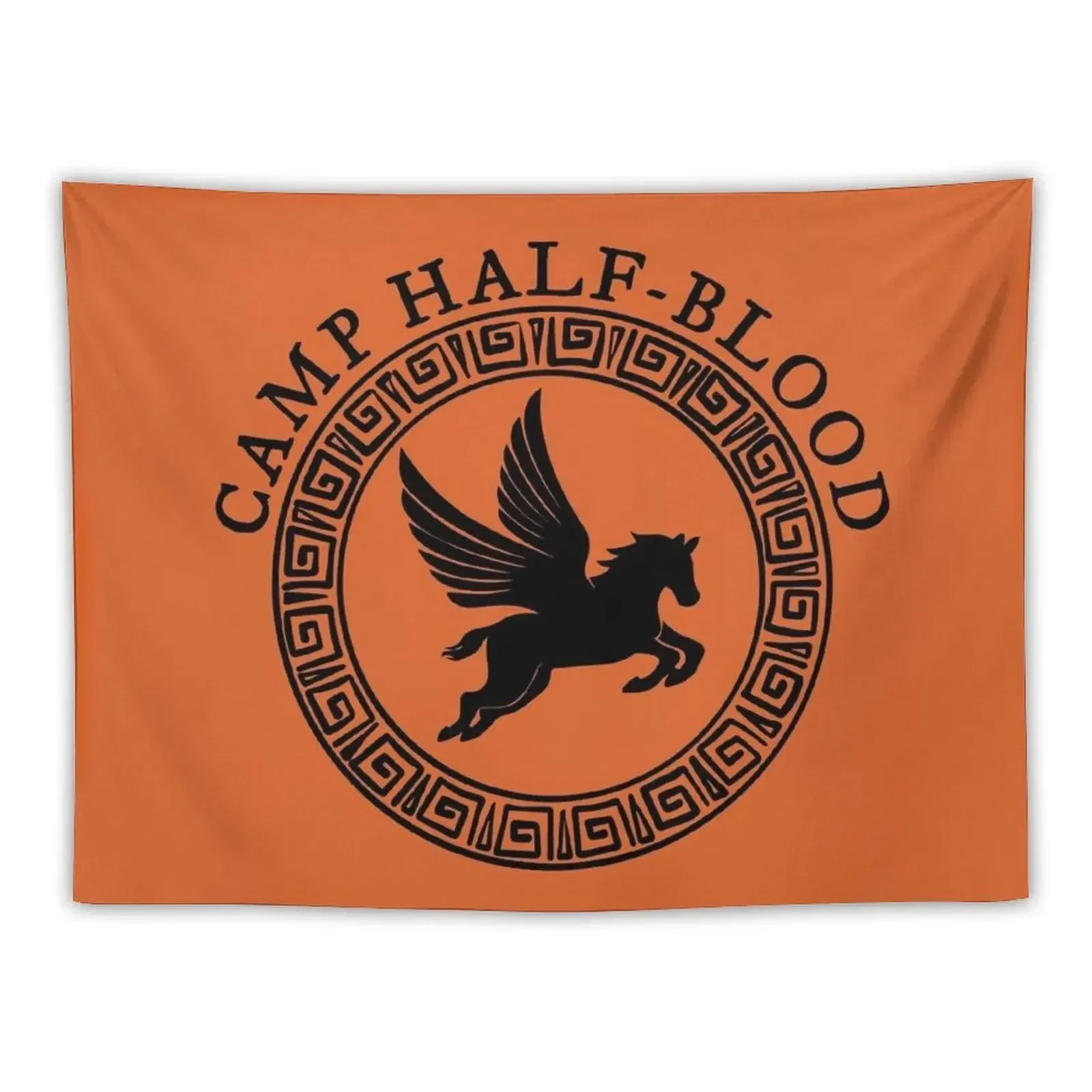 

Camp Half Blood, Camp Half Blood logo Tapestry Mushroom Carpet Wall Tapestry