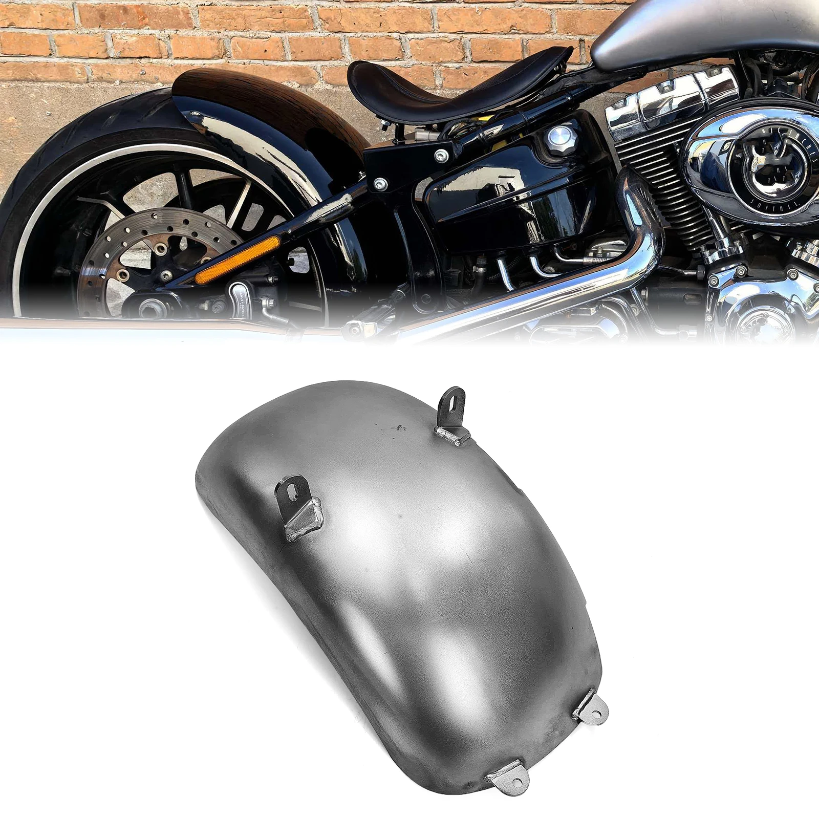 Für Harley Davidson Softail Breakout 2013–2018 280mm Motorrad Hinterradabdeckung Schutzblech Spritzschutz
