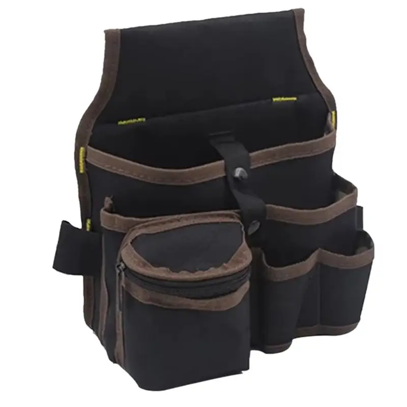 AEE4-Multifunctional Tool Storage Bag Pouch Belt Electrician Toolkit Drill Wrench Screwdriver Hardware Tool Bags Organizer