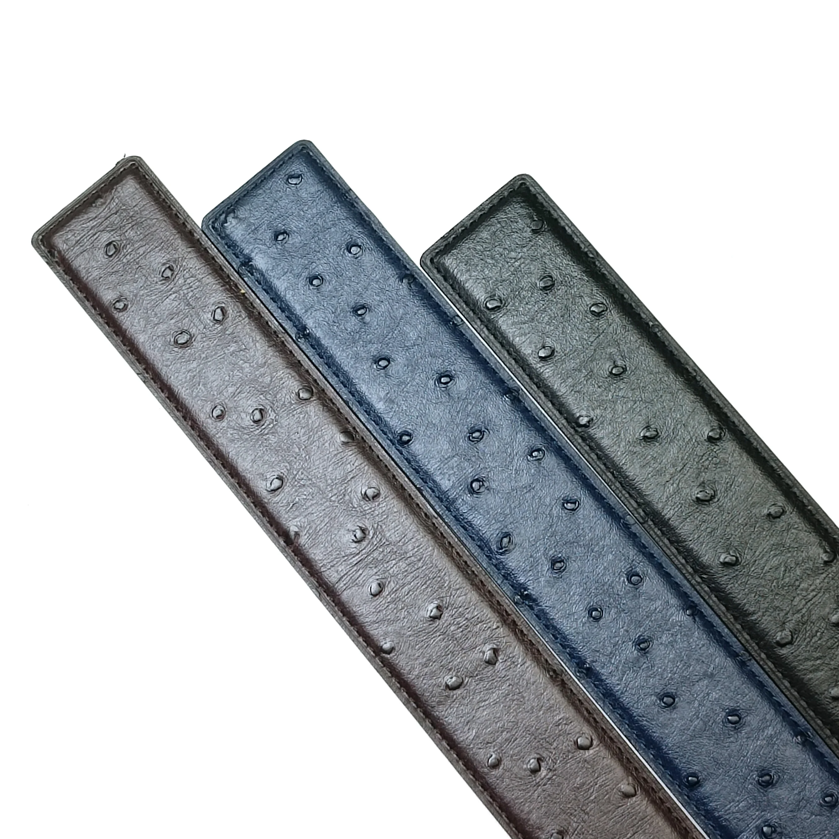 男性と女性のための幅広の牛革ベルトバックル両面使用送料無料高品質新品38cm