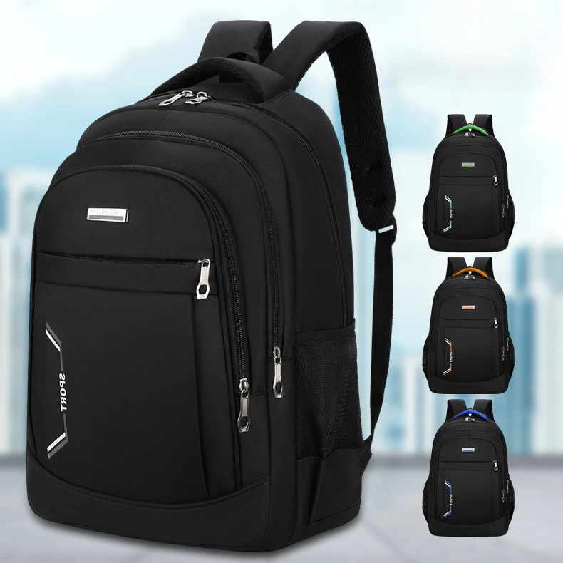 Men\'s Backpack Large Capacity Business High School Junior High School Backpack Computer Backpack Women\'s Travel Bag