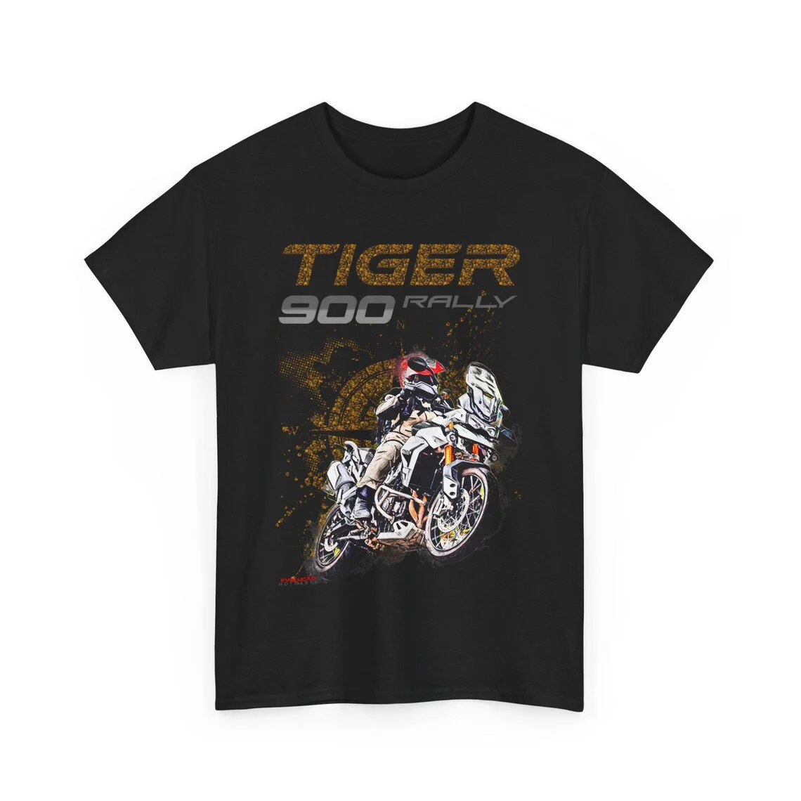

Tiger 900 Rally T Shirt Off Road Adventure Motorcycle Tee Triple Rider Top For Fans ADV Explorer Pro Gift