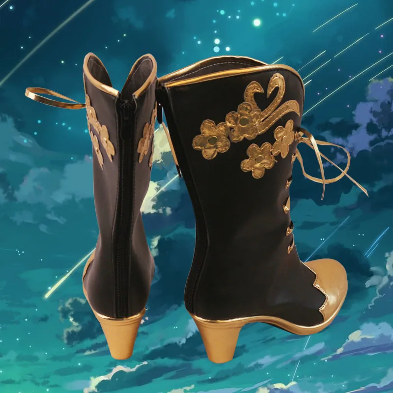 أحذية تأثيري ملتوية لعجائب العجائب للرجال والنساء ، إبيل فيلمير ، ترابولا ، أسود ، أزياء أنيمي ، كوس