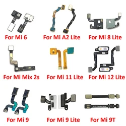 Proximity Distance Ambient Flash Light Sensor Flex Cable For Xiaomi Mi 5 Plus 6 8 A2 9 11 12 9T Lite Max 3 Mix 2 2S