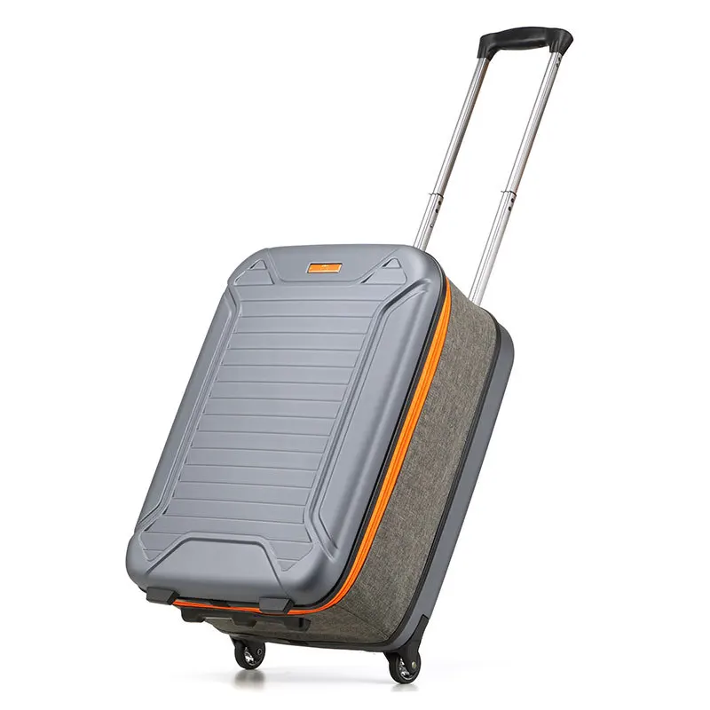 Valise pliante rétractable légère, voyage d\'affaires, boîte à roulettes, 20 \