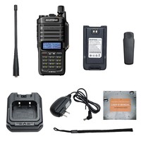 Baofeng uv 9r pro walkie talkie long range dual band baofeng radio ip68 waterproof high power radio commutator