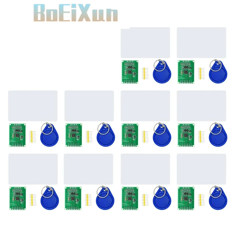1/5/10pcs MFRC522 RC522 RFID Radio Frequency Induction IC Card Read And Write Module Of Small Size Mini 13.56 MHZ