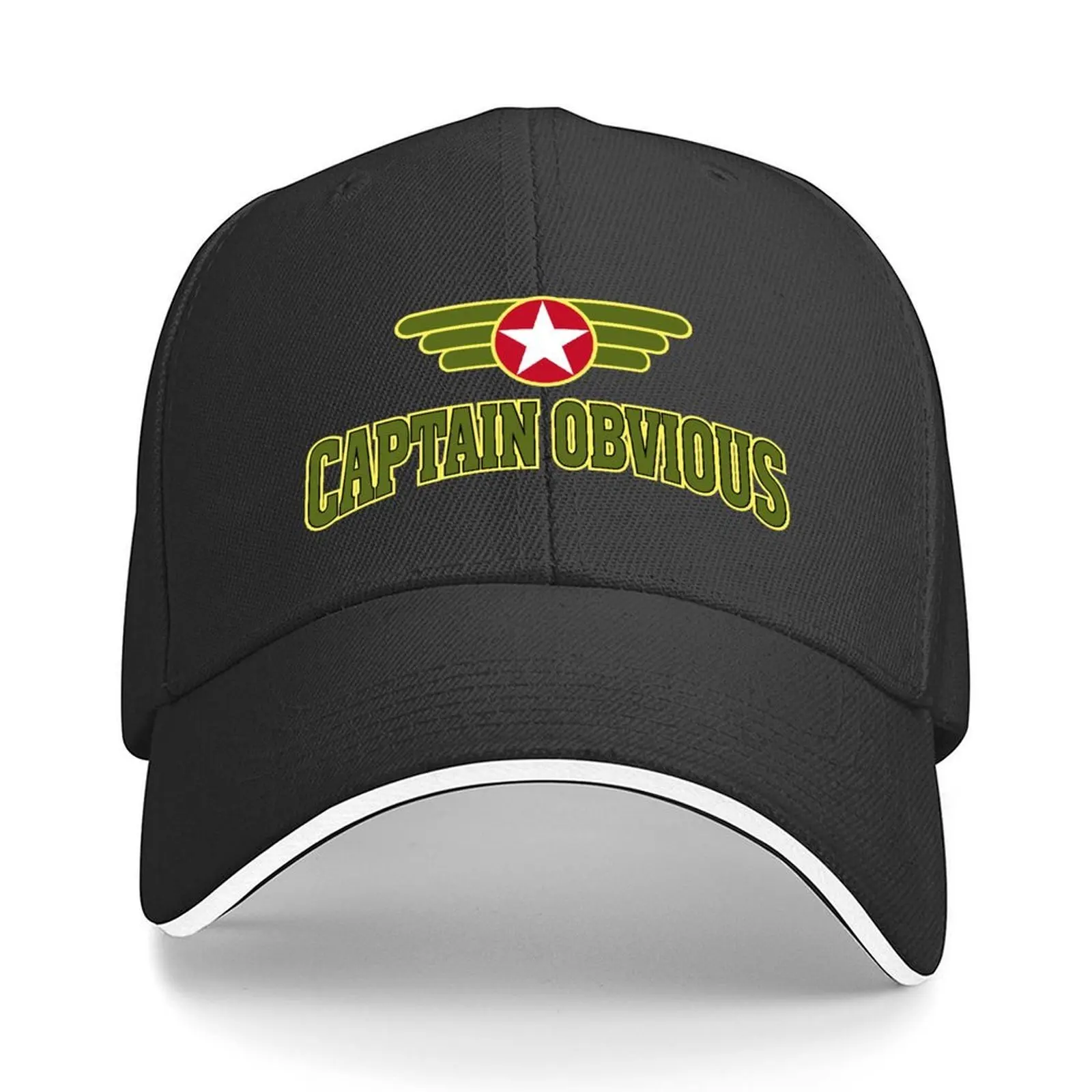 

Бейсбольная кепка Captain Ovious в стиле хип-хоп, забавные шапки, пенопластовая вечерняя шляпа, шляпа для папы, женская кепка для мальчиков