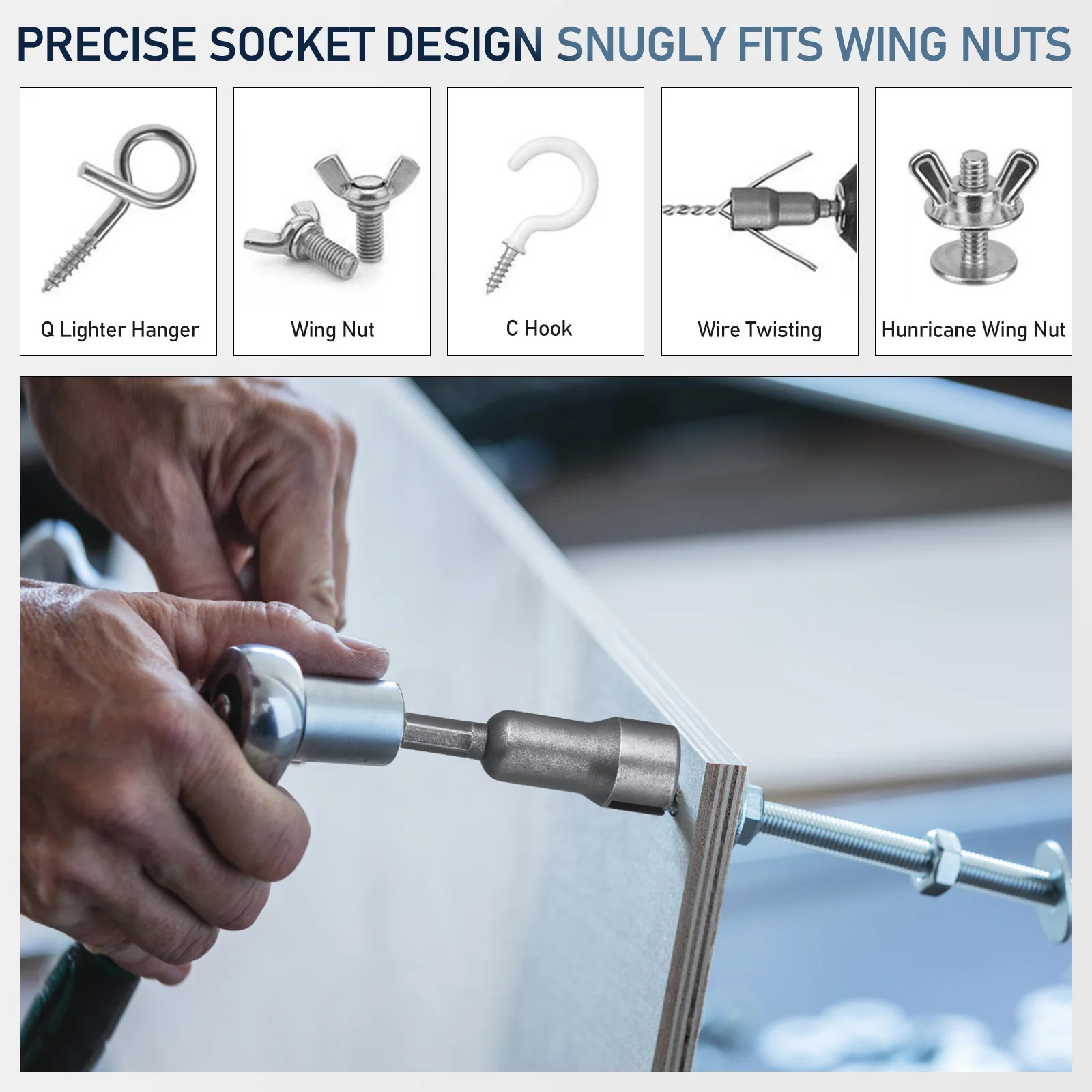 Electric Screwdriver Socket Nut Driver Bit Portable Shank Adapter Tool For Impact Drill Slotted Socket Wrench Hand