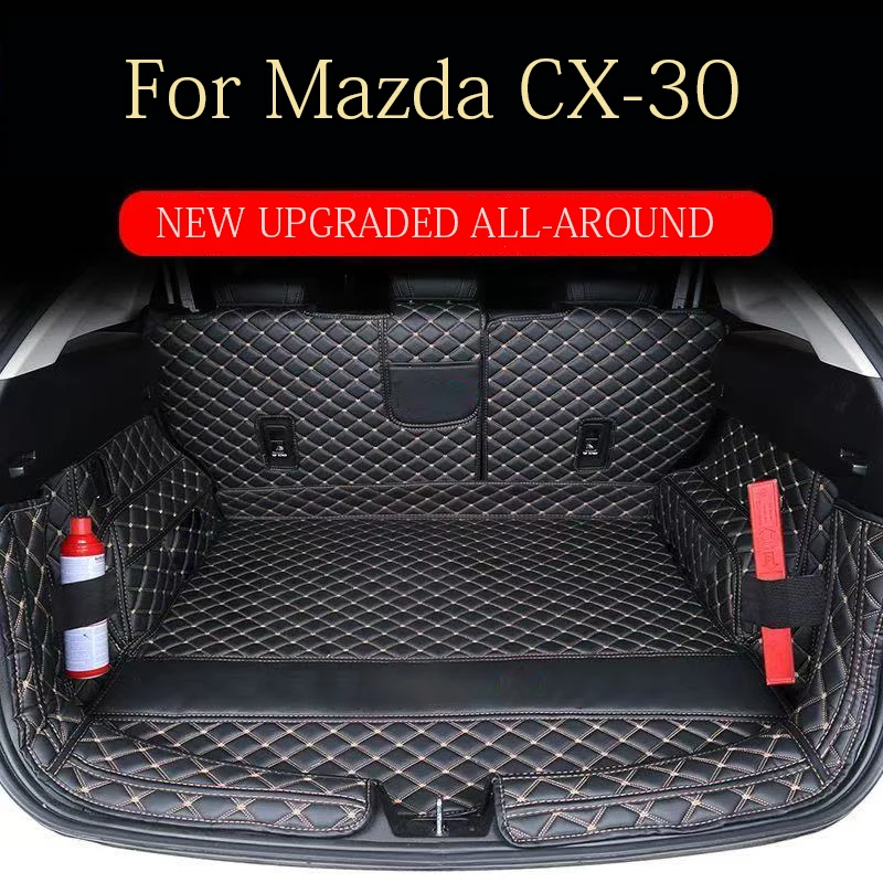 Image of Kofferraummatte, Bodenmatte, Kofferraumauskleidung, wasserdicht, für Mazda CX-30 CX30 2019 2020+, Schutzpolster, Autoteil