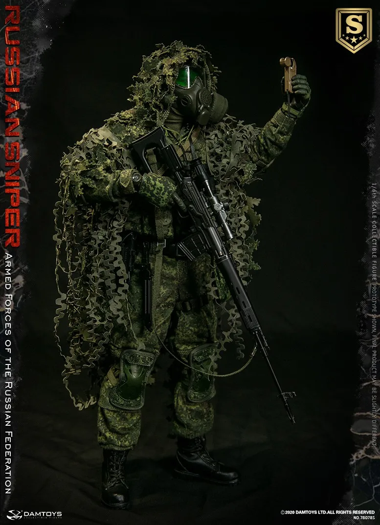 DAMTOYS 78078S 1/6 Russian Federal Armed Forces Sniper 12