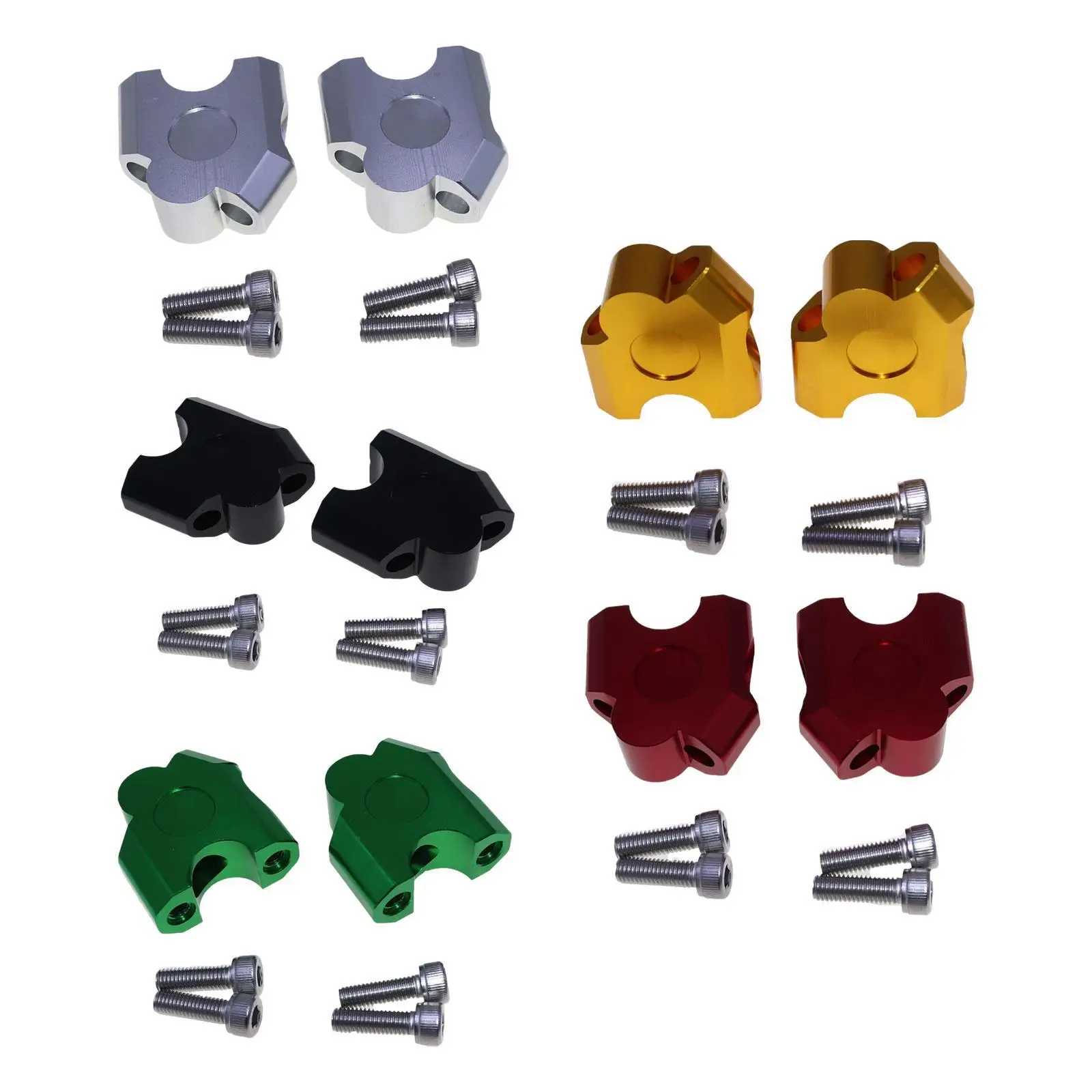 

Adjustable Motor Handlebar Riser Aluminum Alloy Handlebar Mount Universal Comfort Lift for 22mm Motorcycle Accessories