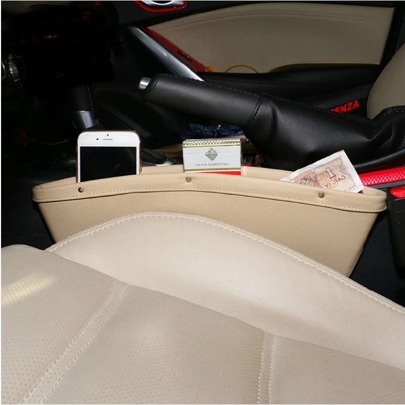 Car Seat Gap Storage Box Car Gap Storage Bag for Chrysler 200 300 300C 300M ASPEN CIRRUS CONCORDE Crossfire Grand Voyager