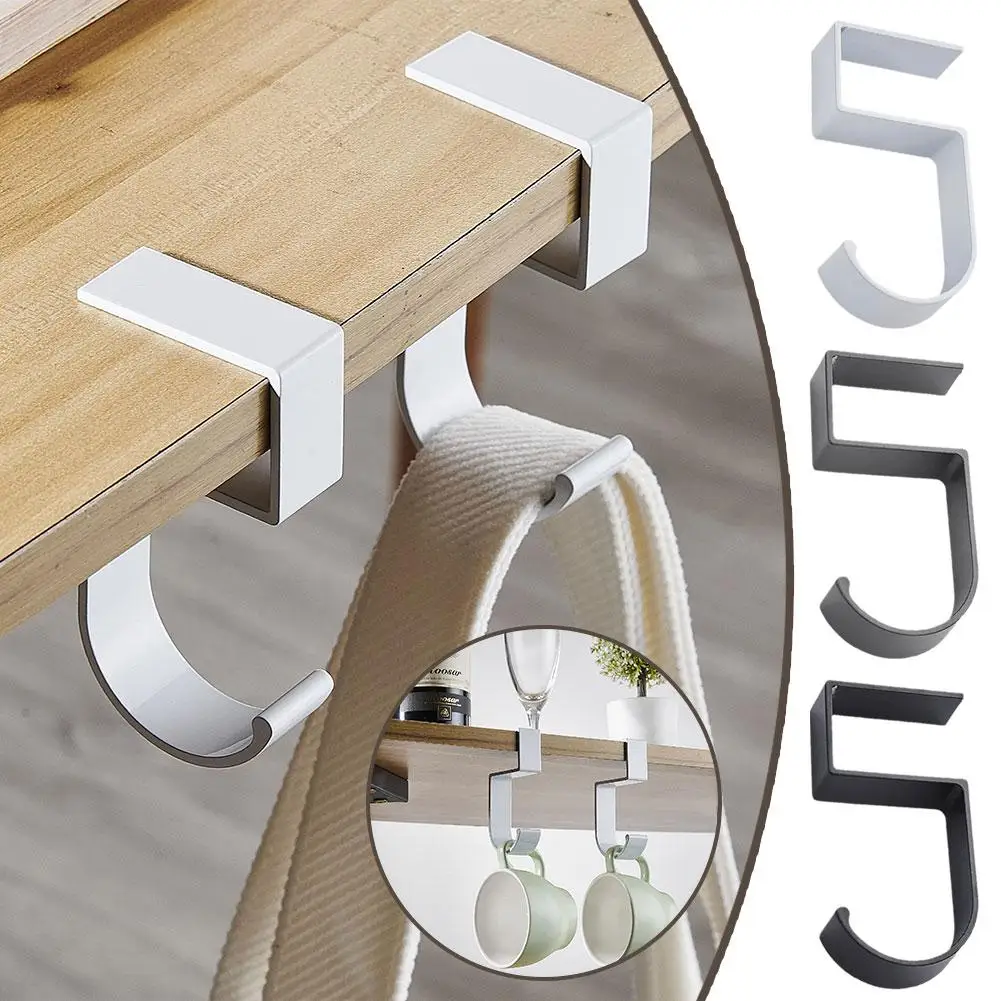 

Крючок для офисного стола, подвесная сумка, крючок, практичный крючок с несколькими боковыми крючками, Портативный функциональный стол для класса F4J8