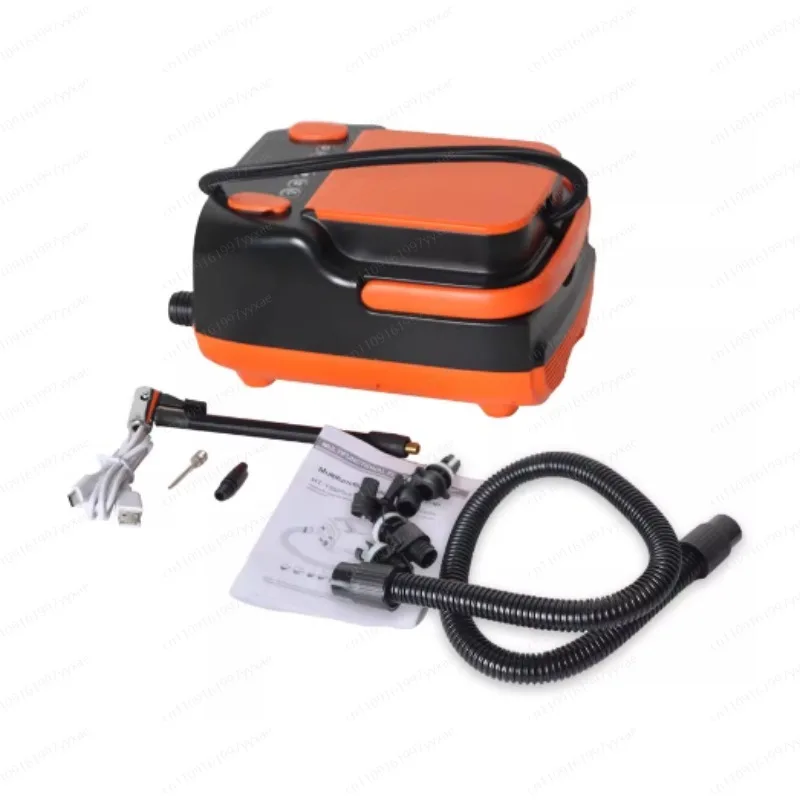 Suitable for HT-790 inflatable deflation SUP pump 6000mAH electric air pump DC12V 110W marine kayak