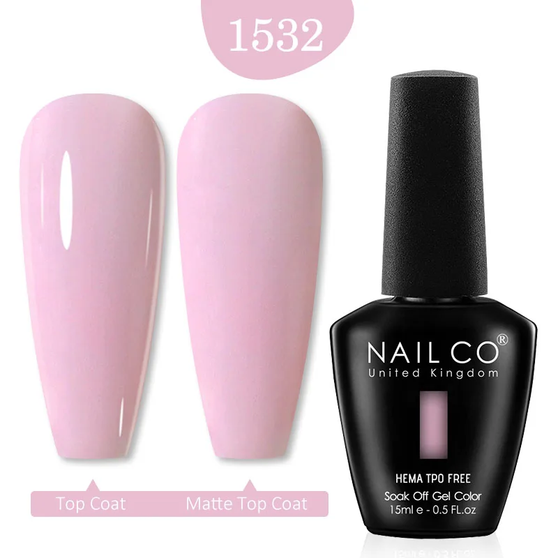 NAILCO Rode Kleuren Serie 15ML Nagelgel Polish Nagelbenodigdheden Semi Permanent Voor Nail Art Manicure Losweken LED UV hybride Vernis