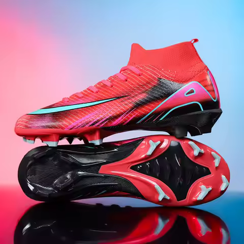 High Quality Men Football Boots Cleats Resistant Society New Soccer Shoes TF/FG Training Outdoor Women Original Turf Sneakers