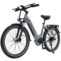 KOOLUX X2 Adult Electric Bicycle Men's E-City ebike City 500W 48V 15Ah Battery 26\
