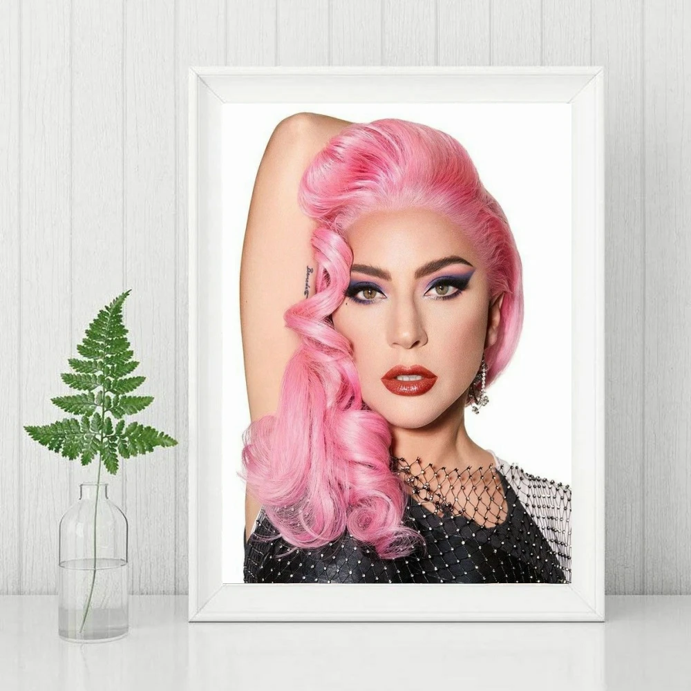 5D DIY Diamond Painting Lady Gaga Full Square/Round Cross Stitch Sexy Hot Music Girl Singer Star Rhinestones Mosaic Home Decor