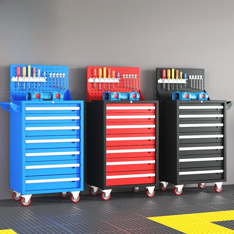 Workshop Mechanical Tool Cabinet Storage Trolley Professional Complete Organizer Tool Cabinet Screwdrivers Tool Arrangement