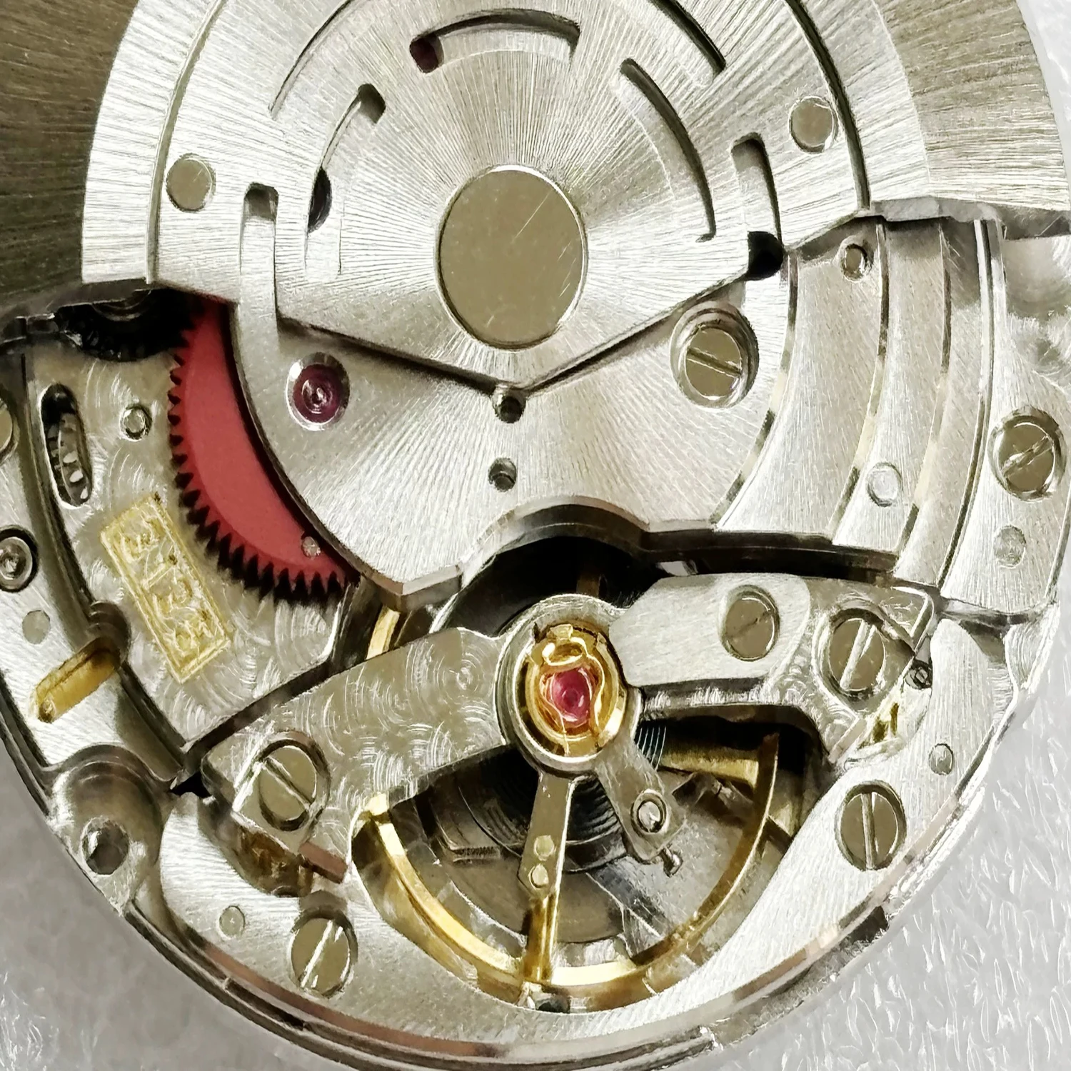 Dandong Factory VSF 3135 Automatic Mechanical Movement Blue Balance Wheel Watch Movement VS 3135 Clean Factory Version With Text image 5