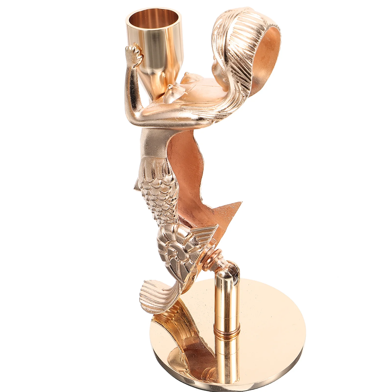 

Metal Mermaid Holder Elegant Romantic Dinner Table Centerpiece Wedding Party Home Decor Holder Candlestick Holders