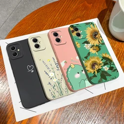 For Samsung Galaxy A06 Case Lovely Dinosaur Silicone Soft Shockproof Phone Back Cover For Samsung Galaxy A 06 4G Fundas Coque