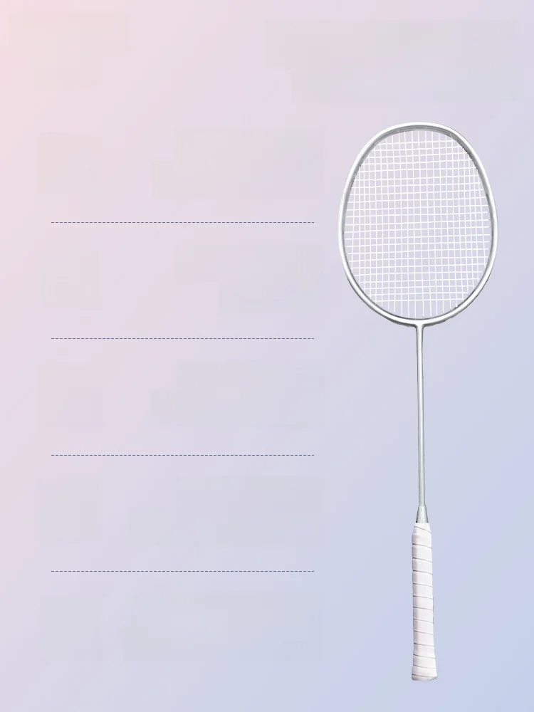 

Сверхлегкий прочный профессиональный набор для бадминтона из углеродного волокна из алюминиевого сплава для взрослых, средний жесткий контроль PE