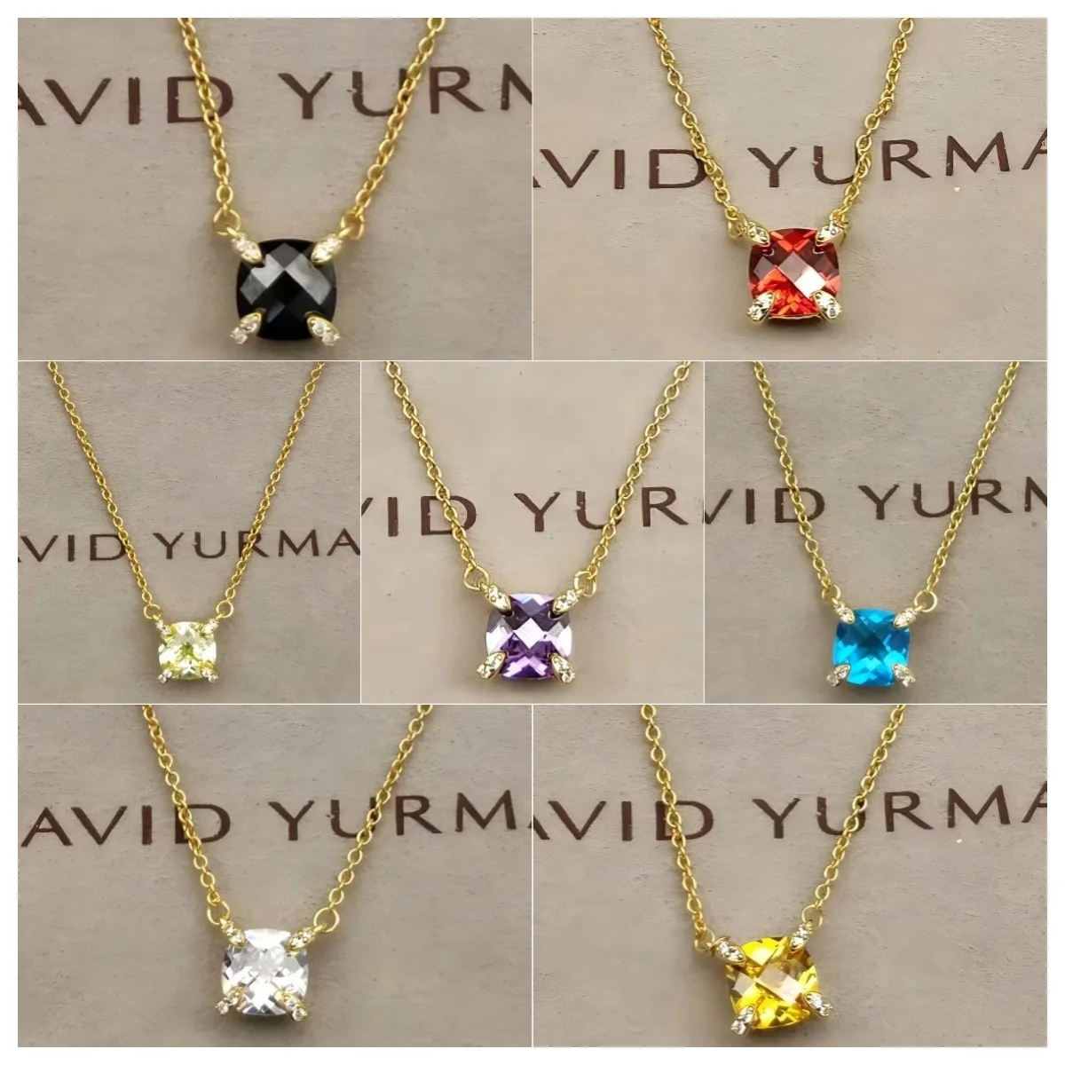 

Новинка 2025 года, классическое ожерелье с подвеской в виде любви DY, темперамент, изысканные и элегантные украшения, подходящие для любого случая