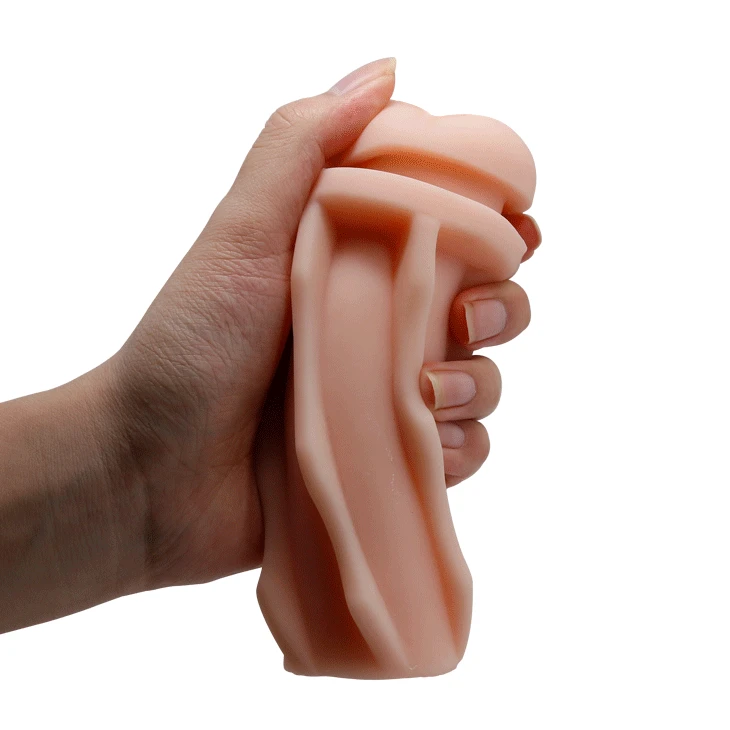 Pretty love Anus Male Soft Pussy Sex Toys Transparent Masturbator Masturbation Cup