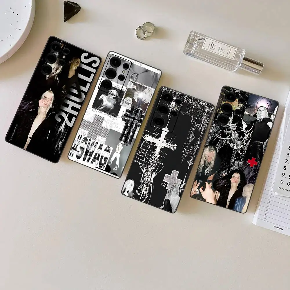 Music Singer 2-hollis Rapper Albums Phone Case Silicone PC+TPU For Samsung S10 20 30 22 23 24 Plus Lite Ultra Cover